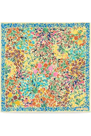 Bimba y Lola Floral-print scarf