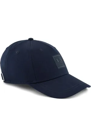 Armani Exchange Logo-patch cotton cap