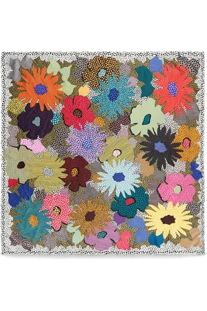 Bimba y Lola Floral-print scarf