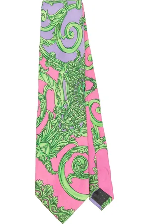 VERSACE 1990s silk tie