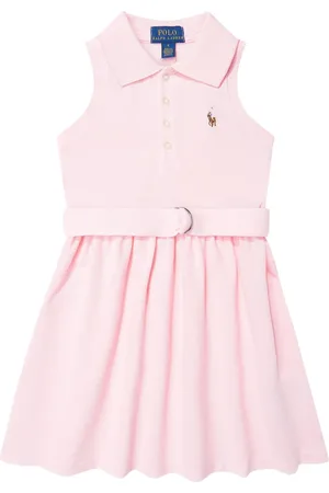 Ralph Lauren Belted knitted polo dress