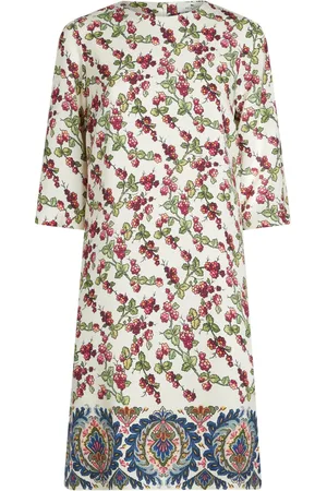 Etro Berry-print shift minidress