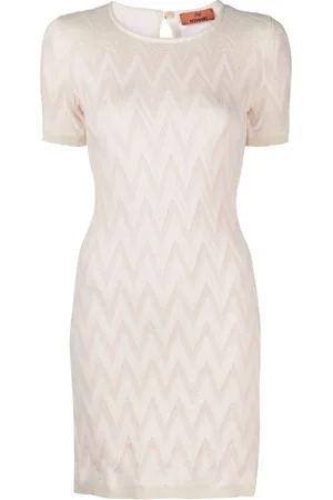 Missoni Zigzag-pattern mini dress