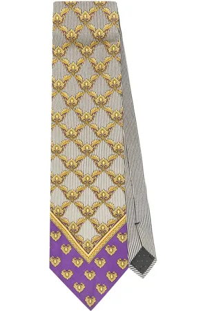 VERSACE 1990s silk tie