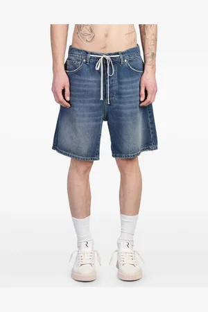 STATE OF ORDER Logo-patch shorts