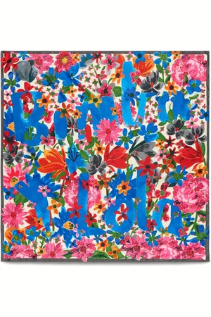 Bimba y Lola Floral-print scarf