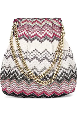 Missoni Zigzag-patterned bucket bag