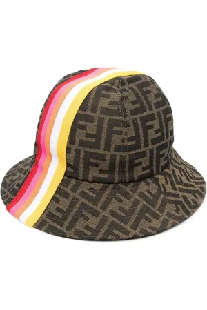 Fendi FF-pattern bucket hat