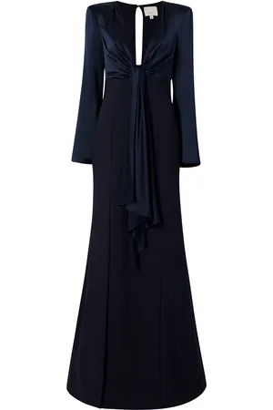 Cinq A Sept Julianne knot-detail gown