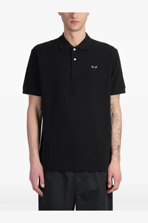 Comme des Garçons Appliqué-logo cotton T-shirt