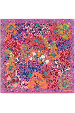 Bimba y Lola Floral-print scarf