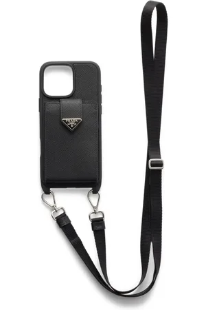 Prada Detachable-strap iPhone 16 Pro Max case