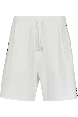 Armani Exchange Logo-tape track shorts