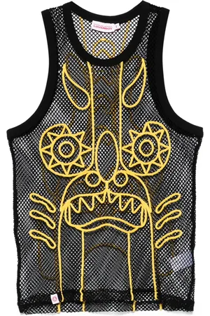 Charles Jeffrey Loverboy Graphic Net top