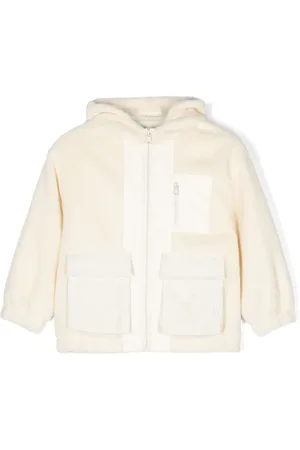 Fendi Faux-shearling hooded jacket