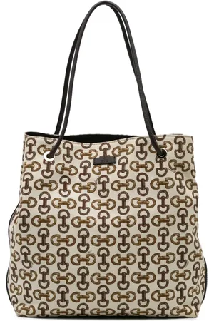 Gucci 2016-2024 Horsebit Canvas Gifford tote bag