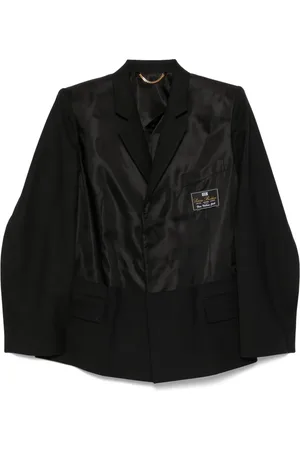 Victoria Beckham Logo-tag blazer