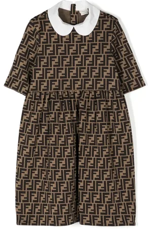 Fendi FF-jacquard dress