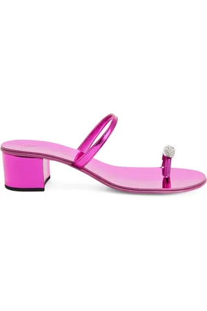 Giuseppe Zanotti Ring 40mm leather sandals