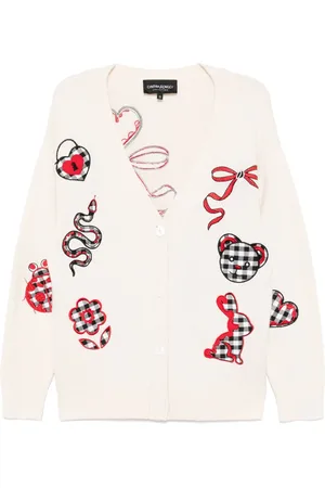 Cynthia Rowley Playful patchwork cardigan