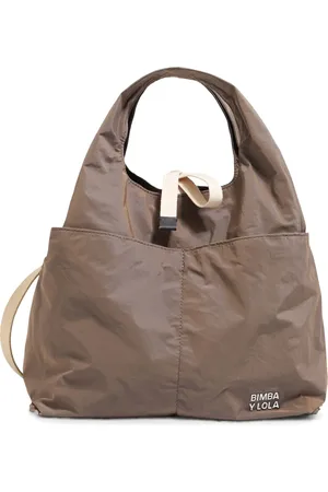 Bimba y Lola Medium leather tote bag