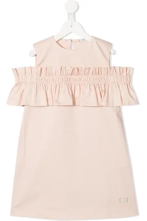 Fendi Stretch dress with open shoulders
