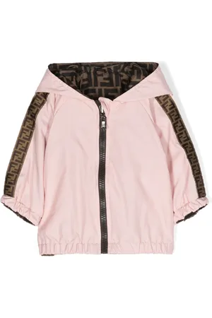 Fendi Reversible hooded rain jacket