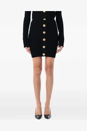 Balmain Button-up skirt