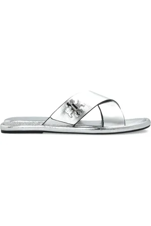 Tory Burch Logo-plaque sandals