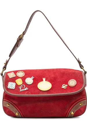 Loewe 2006 160th Anniversary Suede shoulder bag