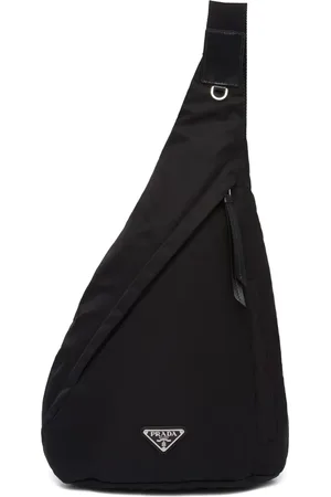 Prada Asymmetric sling backpack