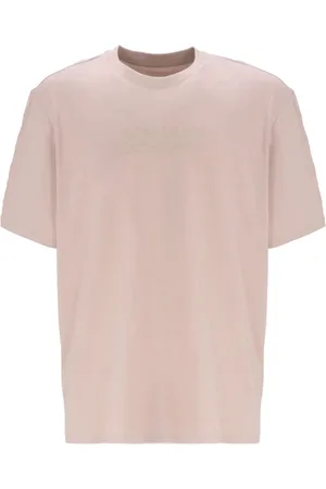 Armani Exchange Logo-embroidered T-shirt