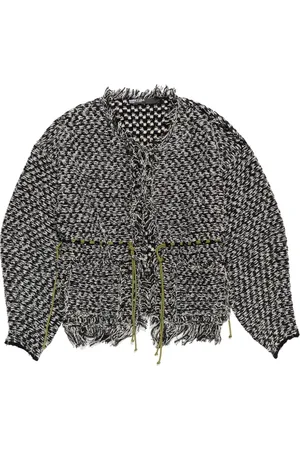 Bimba y Lola Frayed-edge cardigan