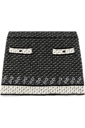 CHANEL 2010 embellished skirt