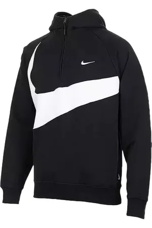 Nike Swoosh " /White" fleece hoodie