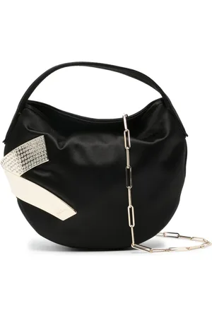 GENNY X-jewel satin mini bag