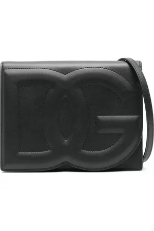 Dolce & Gabbana DG-logo leather cross body bag