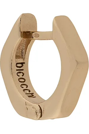 EMANUELE BICOCCHI Singular hexagonal hoop earring