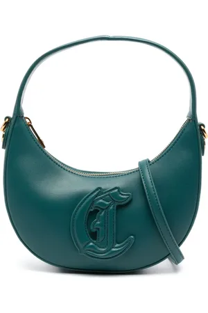 Roberto Cavalli Logo-appliqué tote bag