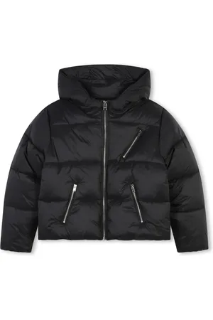 Sonia Rykiel Enfant Logo-embroidered padded jacket