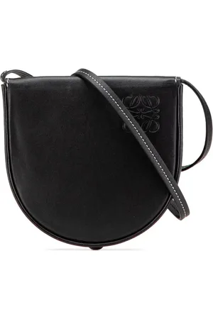 Loewe 2019 Small Leather Heel Pouch crossbody bag