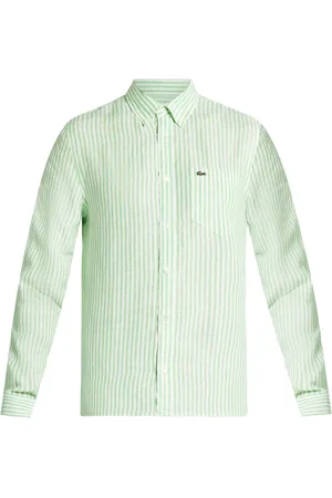 Lacoste Striped linen shirt