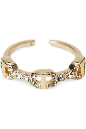 Twin-Set Crystal-embellished ring