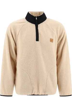 A.P.C. Logo-appliqué half-zip sweatshirt