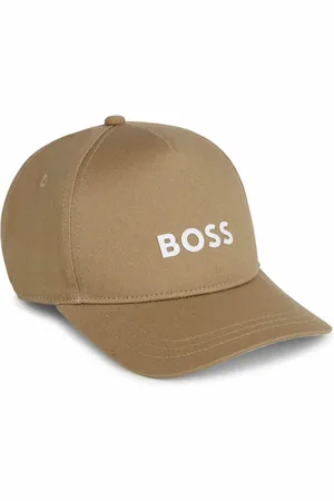 HUGO BOSS Logo-appliqué cotton cap