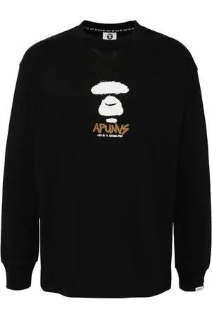 A Bathing Ape Moonface logo T-shirt