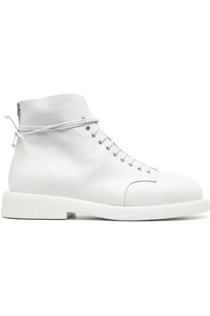 MARSÈLL Round-toe lace-up boots