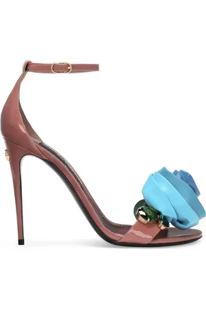 Dolce & Gabbana 105mm Keira floral-appliqu?? sandals