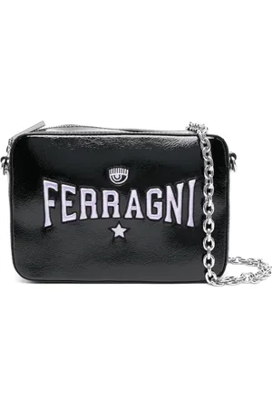 Chiara Ferragni Eyelike logo-embroidered crossbody bag