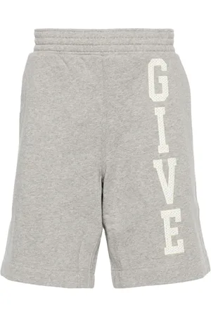 Givenchy M??lange-effect track shorts